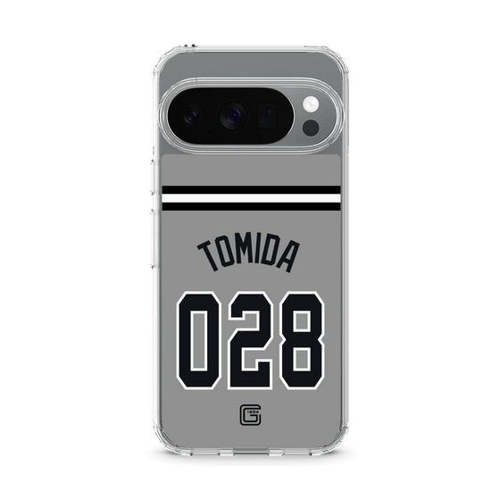 スリムプロテクションケース［ 読売ジャイアンツ - #028 TOMIDA - ビジター ］