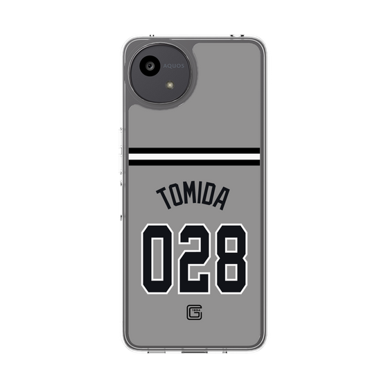 スリムプロテクションケース［ 読売ジャイアンツ - #028 TOMIDA - ビジター ］