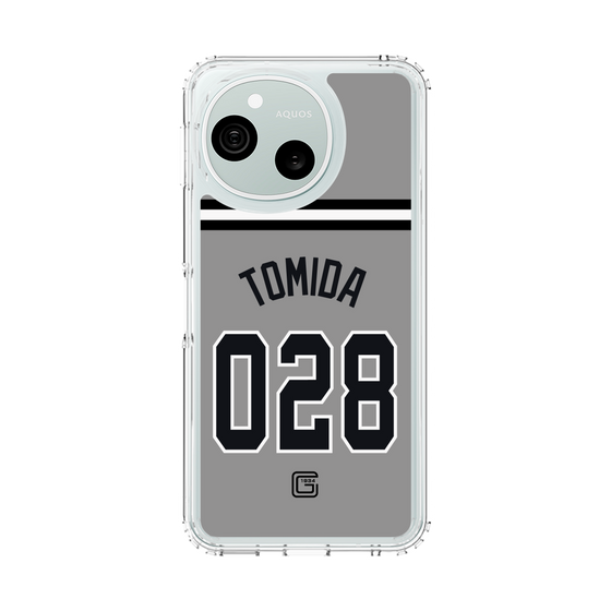 スリムプロテクションケース［ 読売ジャイアンツ - #028 TOMIDA - ビジター ］