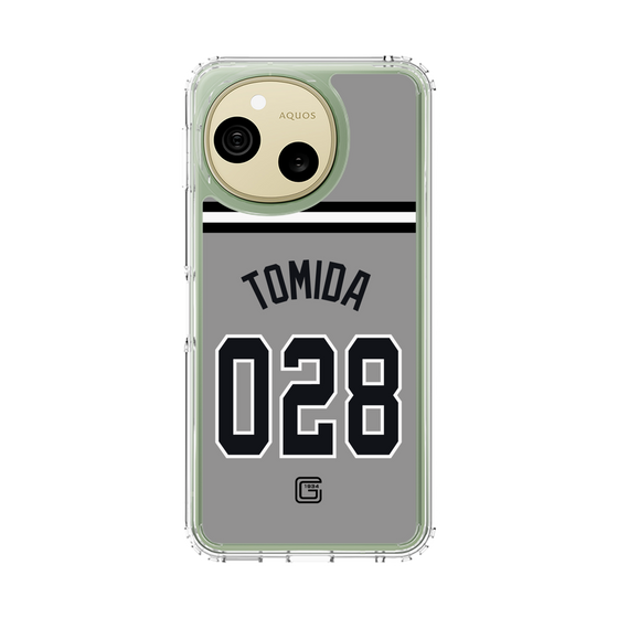 スリムプロテクションケース［ 読売ジャイアンツ - #028 TOMIDA - ビジター ］