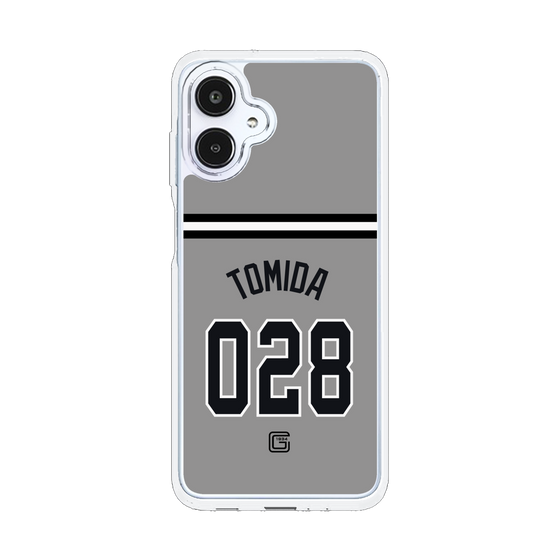 スリムプロテクションケース［ 読売ジャイアンツ - #028 TOMIDA - ビジター ］