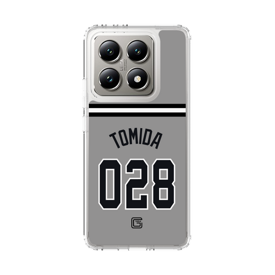 スリムプロテクションケース［ 読売ジャイアンツ - #028 TOMIDA - ビジター ］