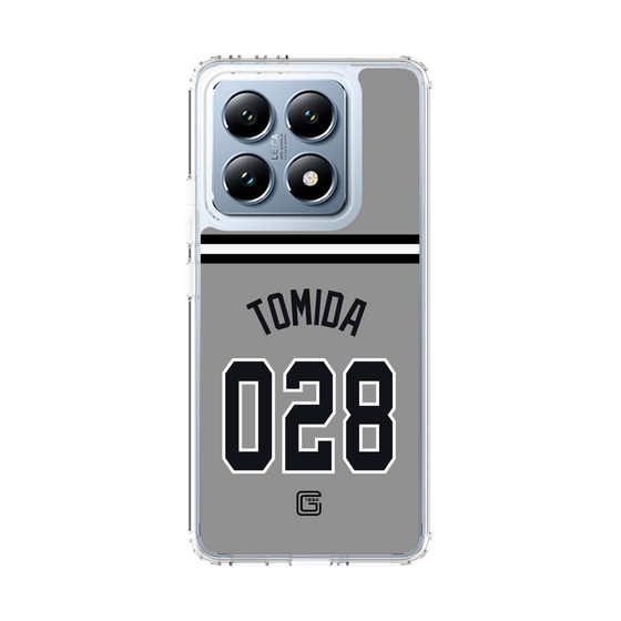 スリムプロテクションケース［ 読売ジャイアンツ - #028 TOMIDA - ビジター ］