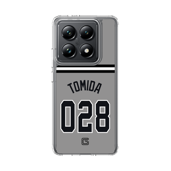 スリムプロテクションケース［ 読売ジャイアンツ - #028 TOMIDA - ビジター ］