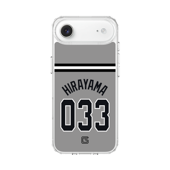 スリムプロテクションケース［ 読売ジャイアンツ - #033 HIRAYAMA - ビジター ］