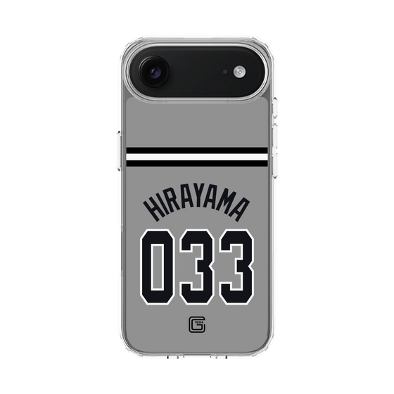 スリムプロテクションケース［ 読売ジャイアンツ - #033 HIRAYAMA - ビジター ］