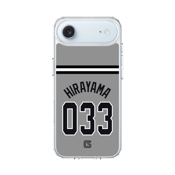 スリムプロテクションケース［ 読売ジャイアンツ - #033 HIRAYAMA - ビジター ］