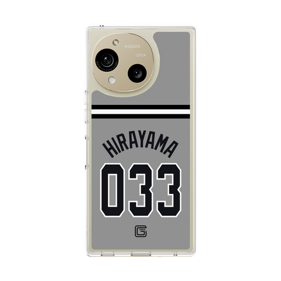 スリムプロテクションケース［ 読売ジャイアンツ - #033 HIRAYAMA - ビジター ］