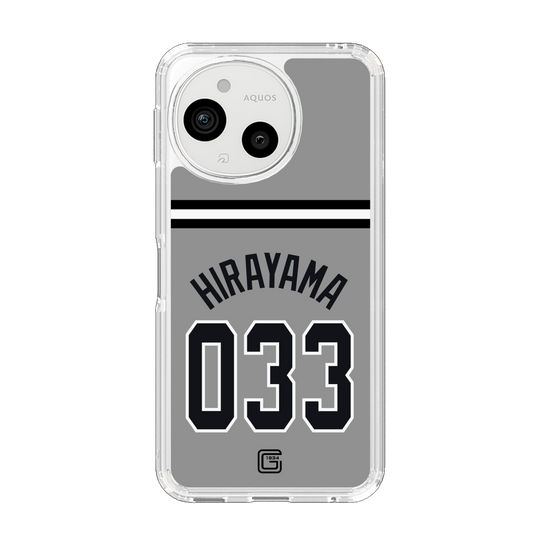 スリムプロテクションケース［ 読売ジャイアンツ - #033 HIRAYAMA - ビジター ］