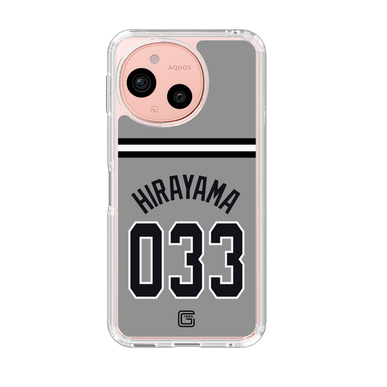 スリムプロテクションケース［ 読売ジャイアンツ - #033 HIRAYAMA - ビジター ］