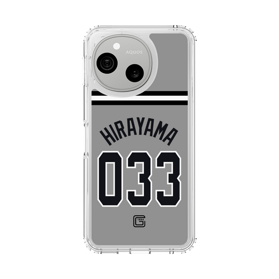 スリムプロテクションケース［ 読売ジャイアンツ - #033 HIRAYAMA - ビジター ］