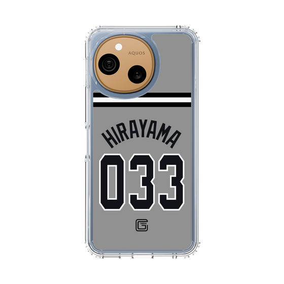 スリムプロテクションケース［ 読売ジャイアンツ - #033 HIRAYAMA - ビジター ］