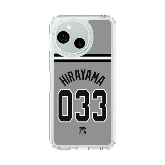 スリムプロテクションケース［ 読売ジャイアンツ - #033 HIRAYAMA - ビジター ］
