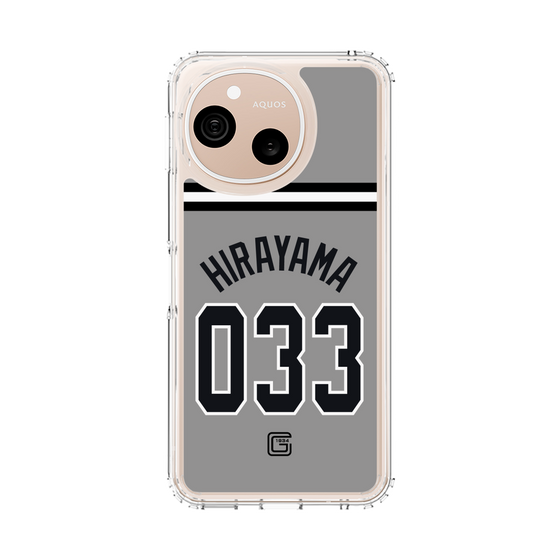 スリムプロテクションケース［ 読売ジャイアンツ - #033 HIRAYAMA - ビジター ］