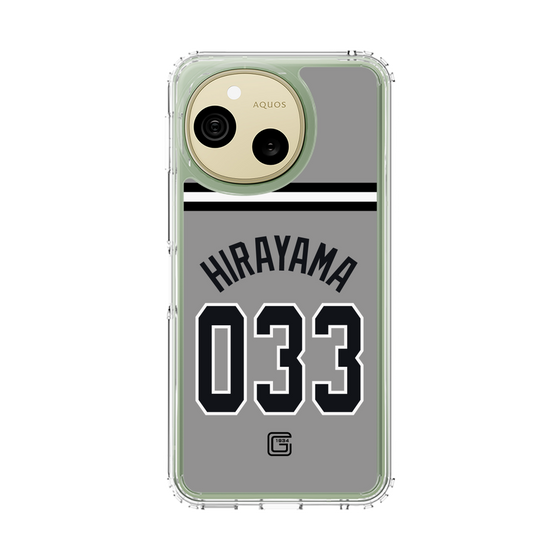 スリムプロテクションケース［ 読売ジャイアンツ - #033 HIRAYAMA - ビジター ］