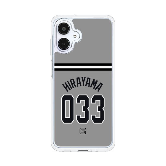 スリムプロテクションケース［ 読売ジャイアンツ - #033 HIRAYAMA - ビジター ］