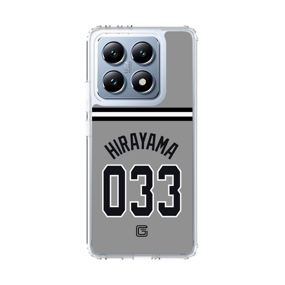 スリムプロテクションケース［ 読売ジャイアンツ - #033 HIRAYAMA - ビジター ］
