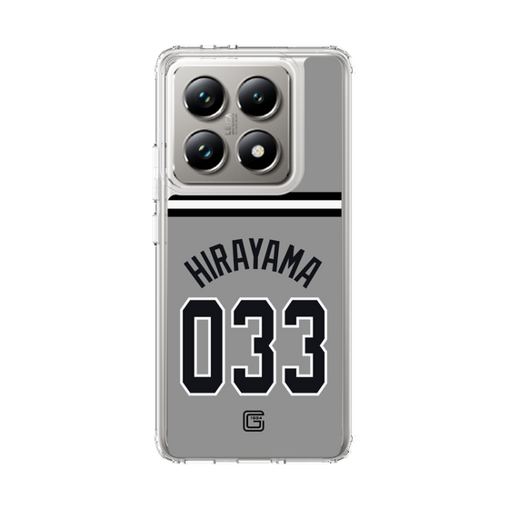 スリムプロテクションケース［ 読売ジャイアンツ - #033 HIRAYAMA - ビジター ］
