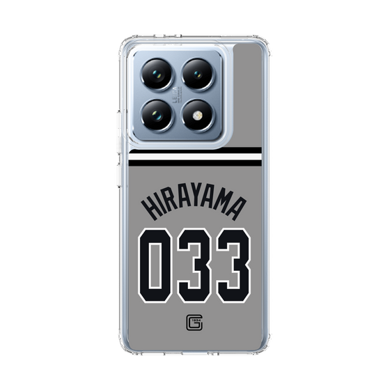 スリムプロテクションケース［ 読売ジャイアンツ - #033 HIRAYAMA - ビジター ］