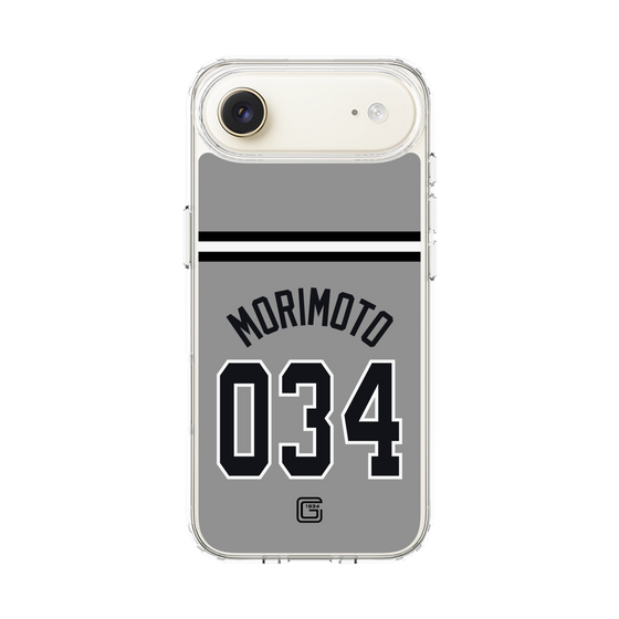 スリムプロテクションケース［ 読売ジャイアンツ - #034 MORIMOTO - ビジター ］