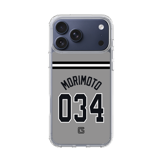 スリムプロテクションケース［ 読売ジャイアンツ - #034 MORIMOTO - ビジター ］