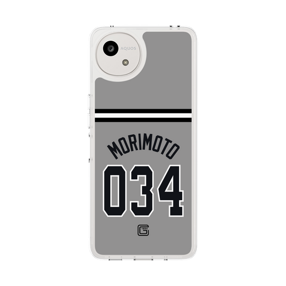 スリムプロテクションケース［ 読売ジャイアンツ - #034 MORIMOTO - ビジター ］