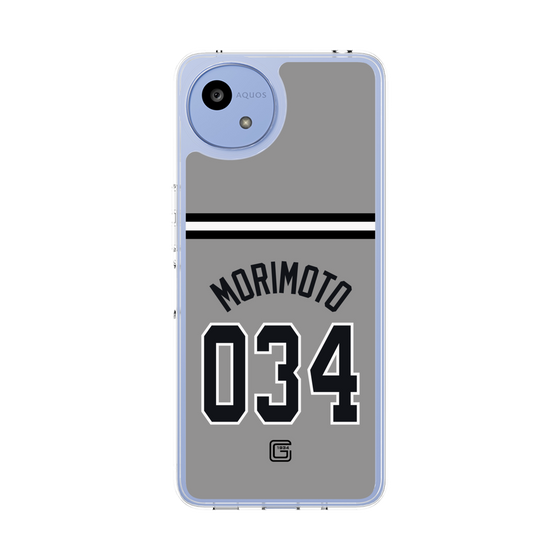 スリムプロテクションケース［ 読売ジャイアンツ - #034 MORIMOTO - ビジター ］