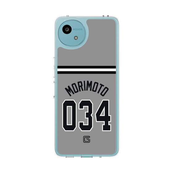 スリムプロテクションケース［ 読売ジャイアンツ - #034 MORIMOTO - ビジター ］