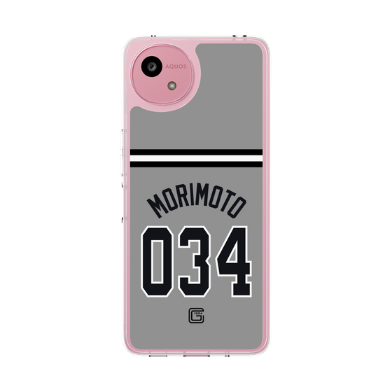 スリムプロテクションケース［ 読売ジャイアンツ - #034 MORIMOTO - ビジター ］