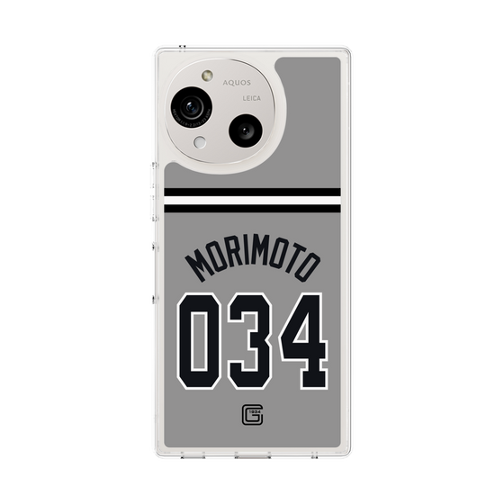 スリムプロテクションケース［ 読売ジャイアンツ - #034 MORIMOTO - ビジター ］