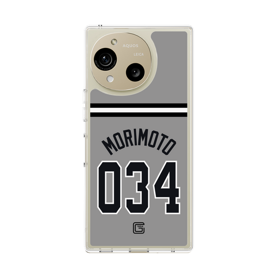 スリムプロテクションケース［ 読売ジャイアンツ - #034 MORIMOTO - ビジター ］