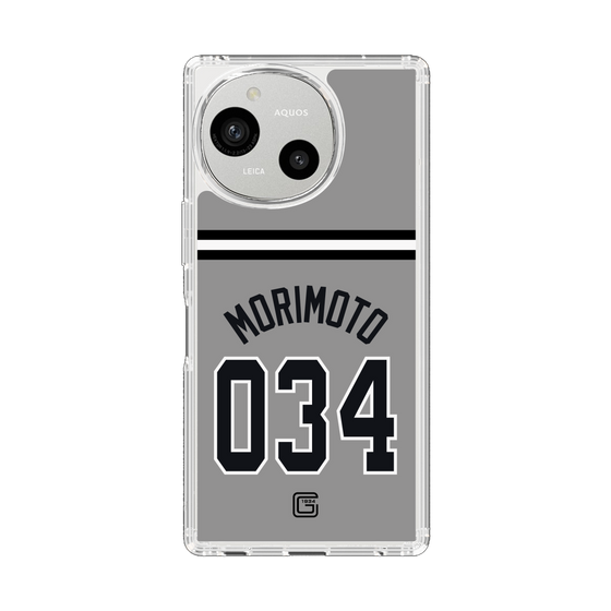 スリムプロテクションケース［ 読売ジャイアンツ - #034 MORIMOTO - ビジター ］