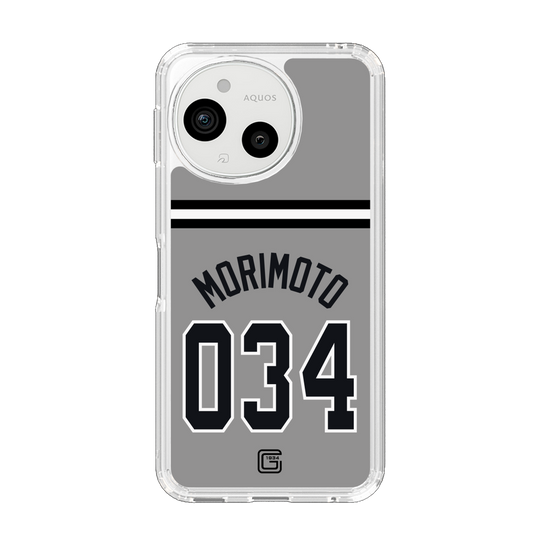 スリムプロテクションケース［ 読売ジャイアンツ - #034 MORIMOTO - ビジター ］