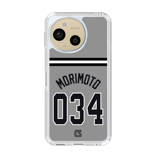 スリムプロテクションケース［ 読売ジャイアンツ - #034 MORIMOTO - ビジター ］