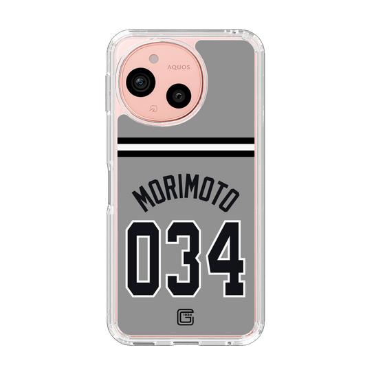 スリムプロテクションケース［ 読売ジャイアンツ - #034 MORIMOTO - ビジター ］