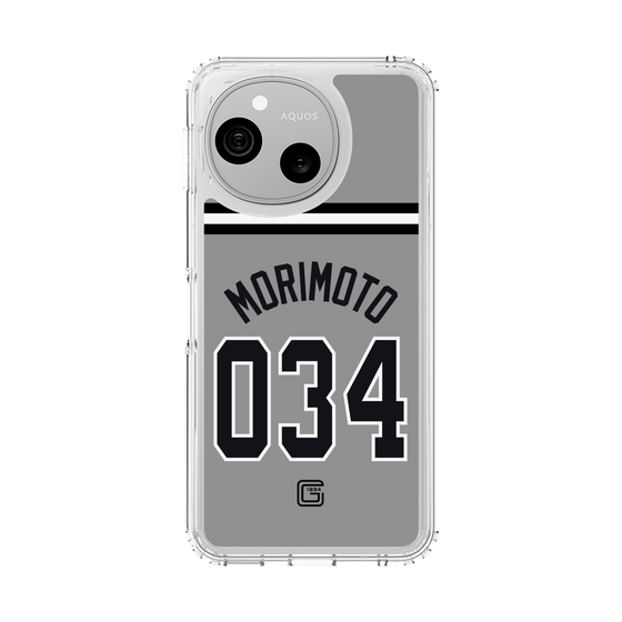 スリムプロテクションケース［ 読売ジャイアンツ - #034 MORIMOTO - ビジター ］