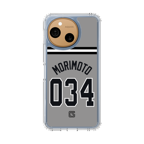 スリムプロテクションケース［ 読売ジャイアンツ - #034 MORIMOTO - ビジター ］