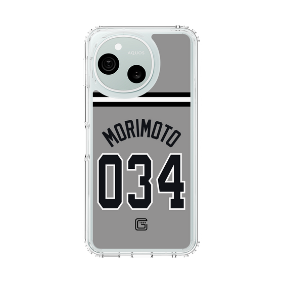 スリムプロテクションケース［ 読売ジャイアンツ - #034 MORIMOTO - ビジター ］