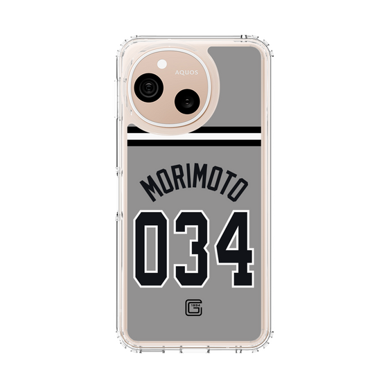 スリムプロテクションケース［ 読売ジャイアンツ - #034 MORIMOTO - ビジター ］
