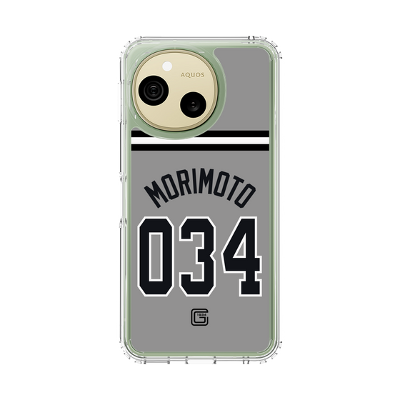 スリムプロテクションケース［ 読売ジャイアンツ - #034 MORIMOTO - ビジター ］