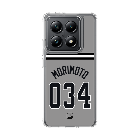 スリムプロテクションケース［ 読売ジャイアンツ - #034 MORIMOTO - ビジター ］