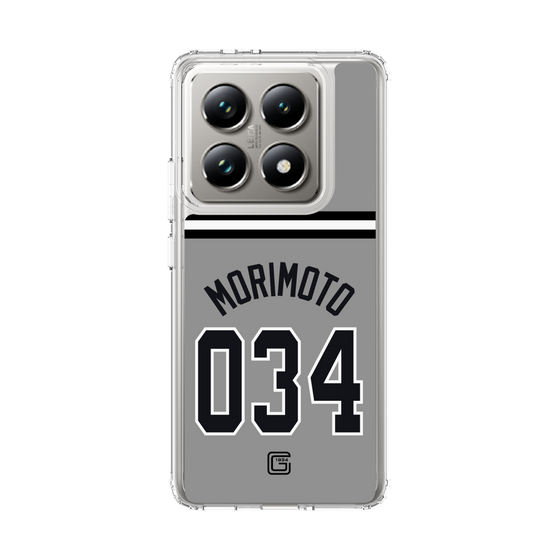 スリムプロテクションケース［ 読売ジャイアンツ - #034 MORIMOTO - ビジター ］