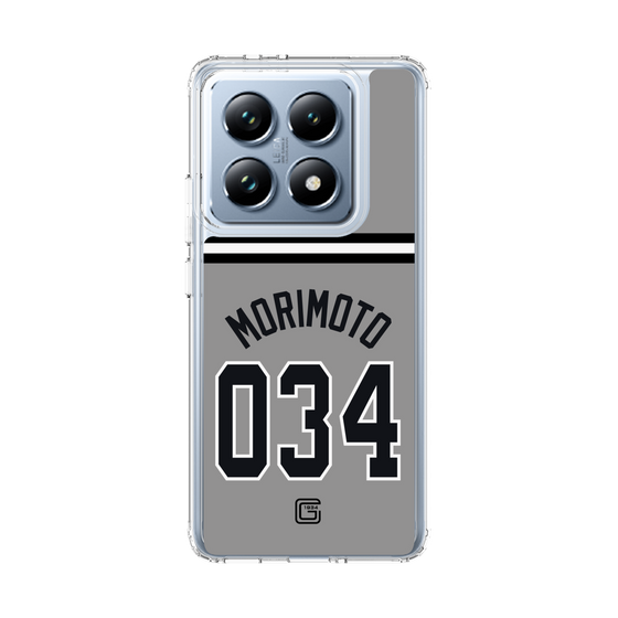 スリムプロテクションケース［ 読売ジャイアンツ - #034 MORIMOTO - ビジター ］
