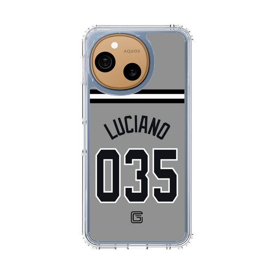 スリムプロテクションケース［ 読売ジャイアンツ - #035 LUCIANO - ビジター ］