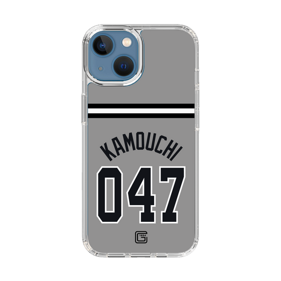 スリムプロテクションケース［ 読売ジャイアンツ - #047 KAMOUCHI - ビジター ］