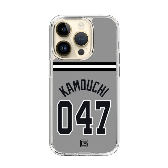 スリムプロテクションケース［ 読売ジャイアンツ - #047 KAMOUCHI - ビジター ］