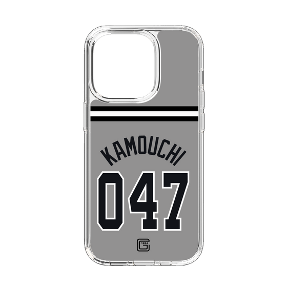 スリムプロテクションケース［ 読売ジャイアンツ - #047 KAMOUCHI - ビジター ］