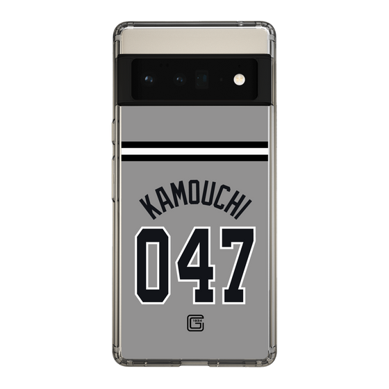 スリムプロテクションケース［ 読売ジャイアンツ - #047 KAMOUCHI - ビジター ］