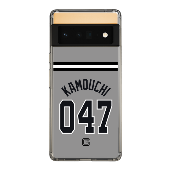 スリムプロテクションケース［ 読売ジャイアンツ - #047 KAMOUCHI - ビジター ］