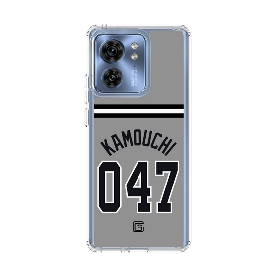 スリムプロテクションケース［ 読売ジャイアンツ - #047 KAMOUCHI - ビジター ］